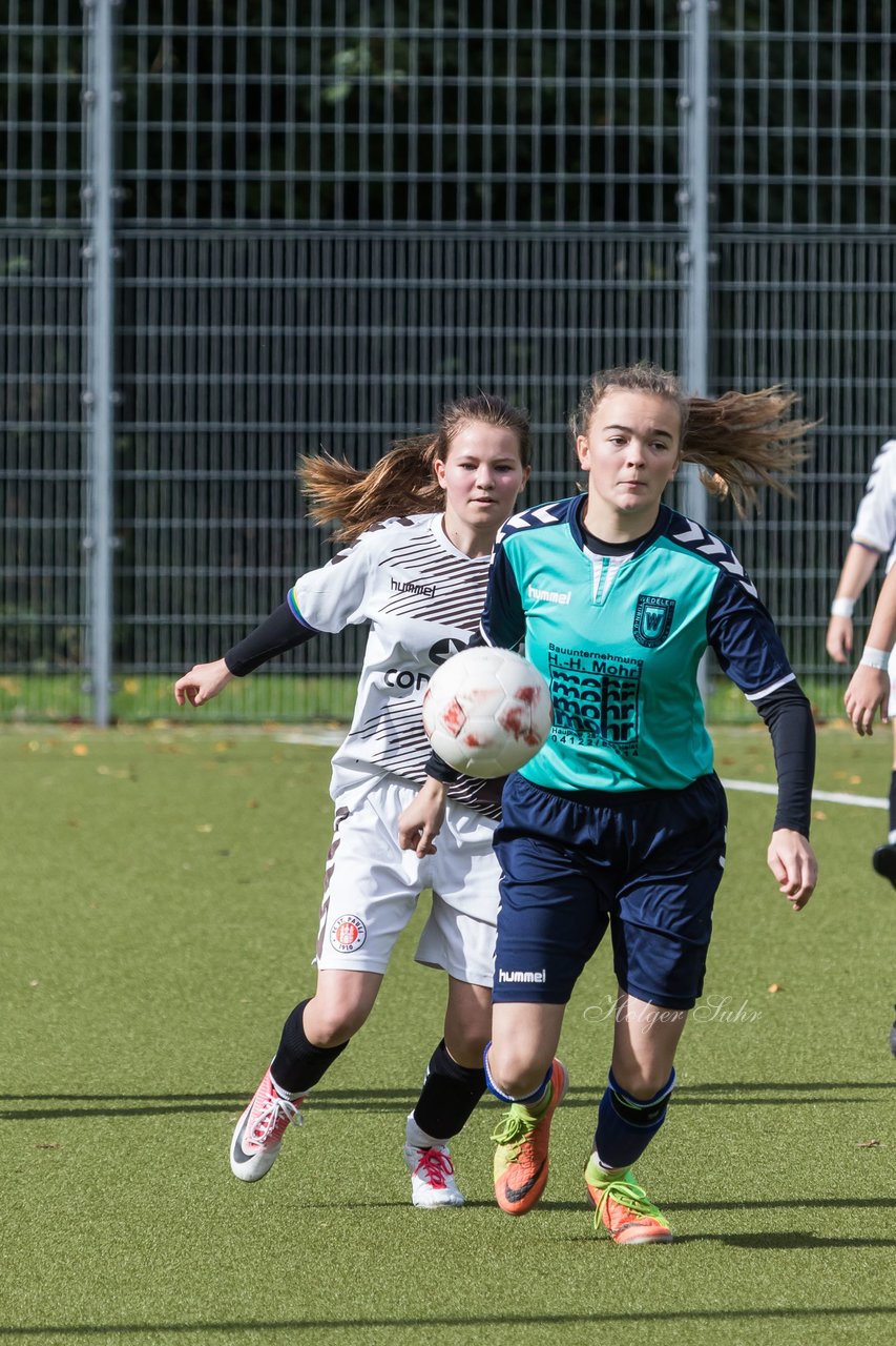 Bild 156 - B-Juniorinnen Wedel - St. Pauli : Ergebnis: 1:2